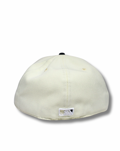 LA CREAM NAVY FITTED