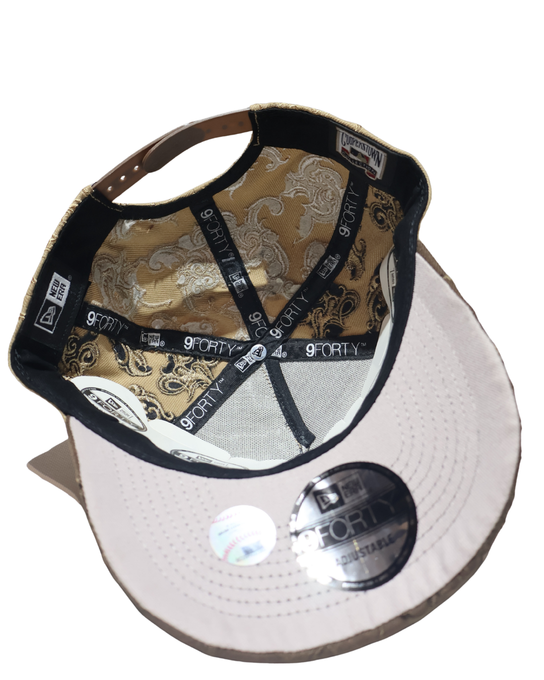 NY TONAL EMBROIDERY A FRAME HAT