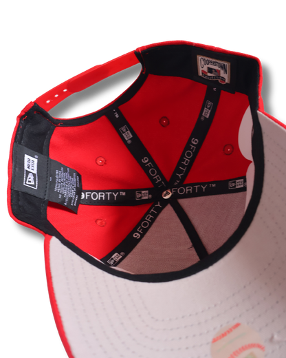 BOSTON RED A FRAME SNAPBACK
