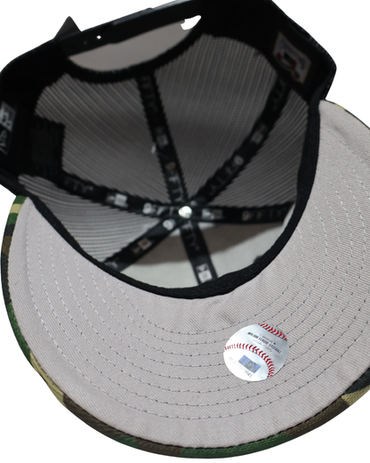 NY CAMOU TRUCKER HAT