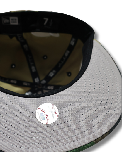NY SUPREME CAMOU SCRIPT FITTED HAT