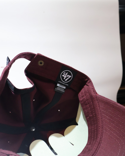 NY MAROON UNSTRUCTURED 47 DADHAT