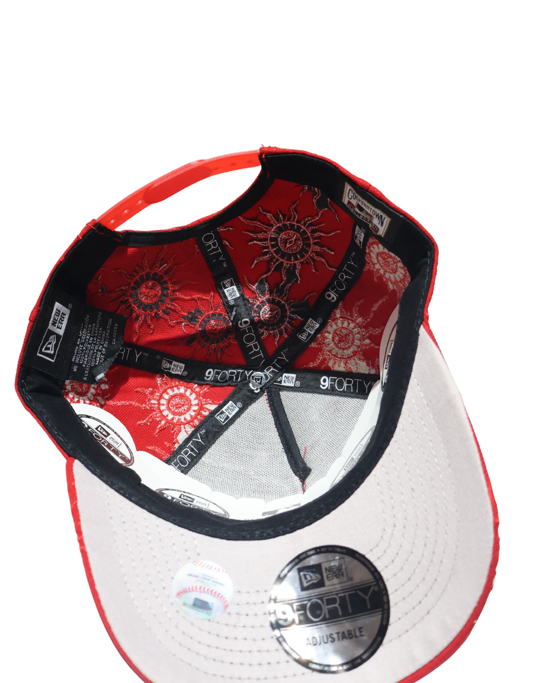 NY TONAL EMBROIDERY A FRAME HAT