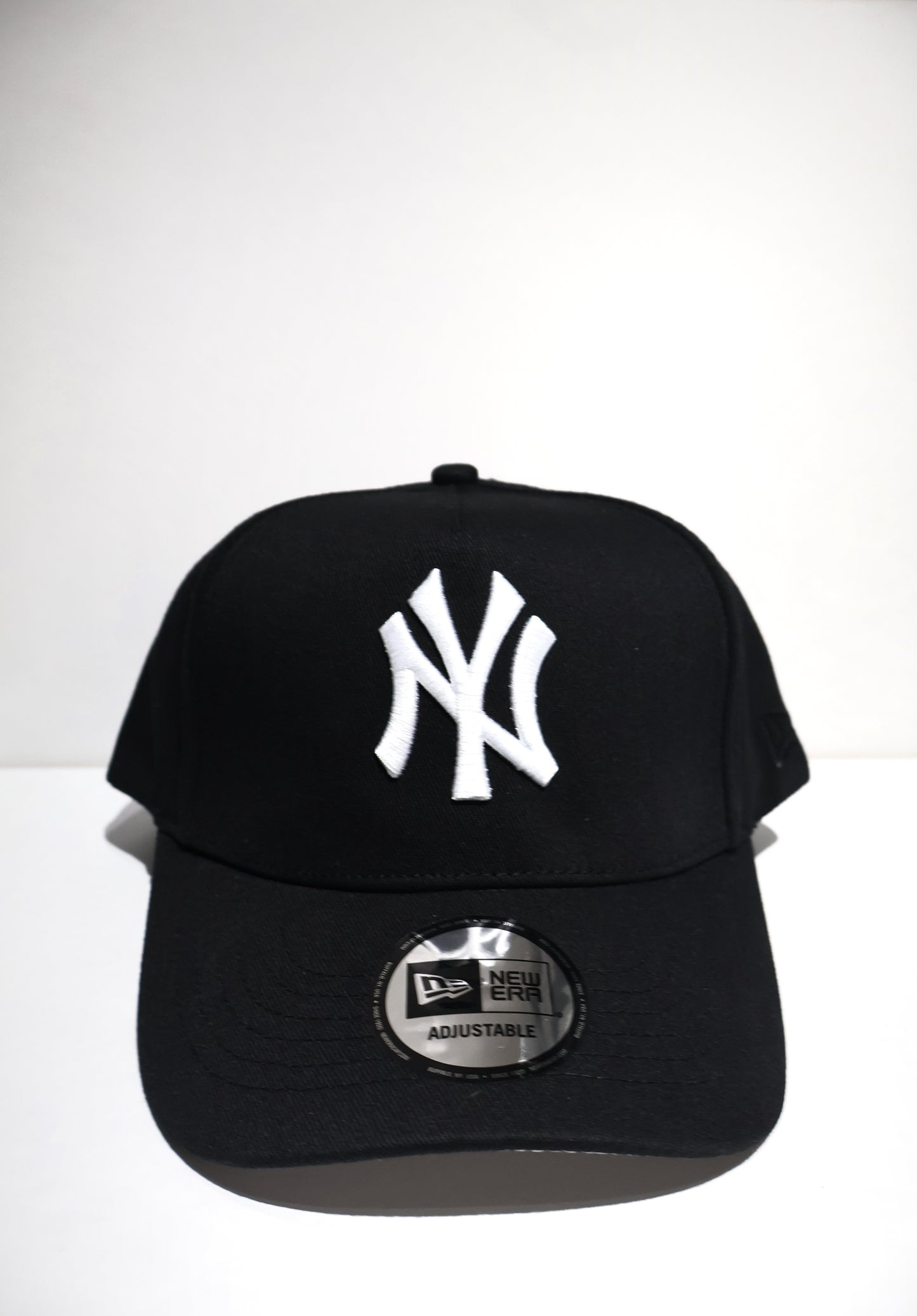 NY PLAIN BLACK A-FRAME SNAPBACK