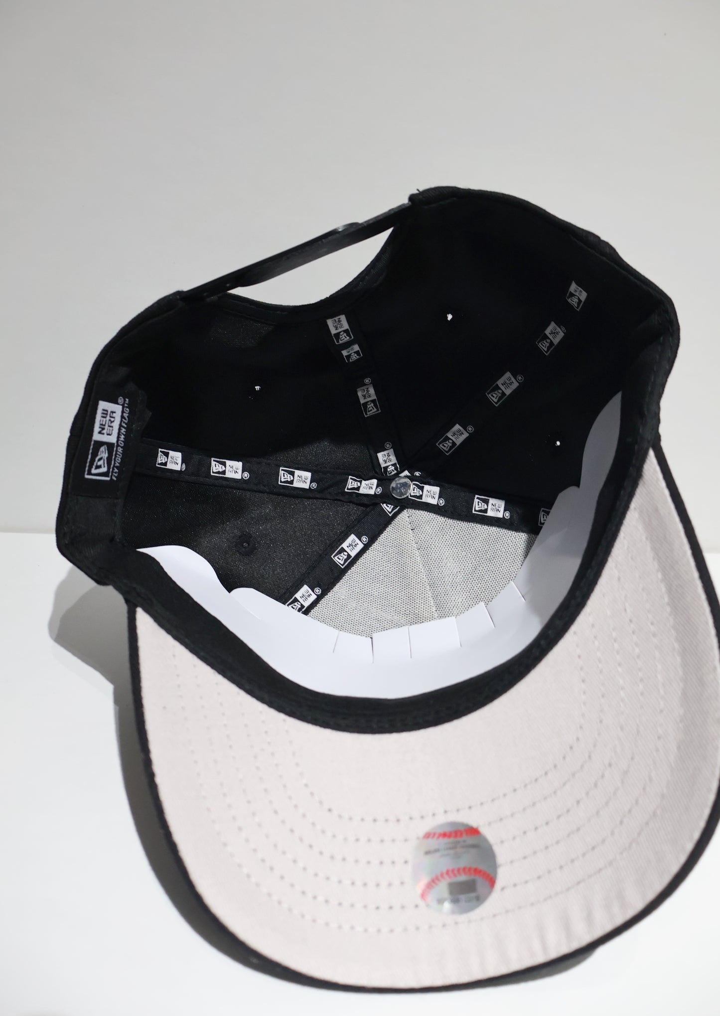 NY PLAIN BLACK A-FRAME SNAPBACK