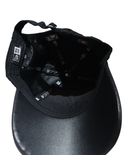LEATHER NY BIG LOGO STRAPBACK