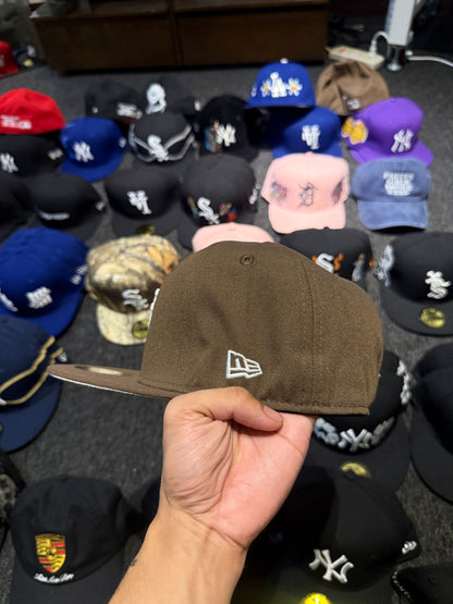 LA INVERTED FITTED BROWN