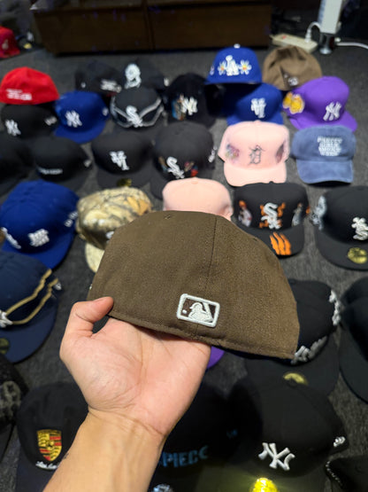 LA INVERTED FITTED BROWN