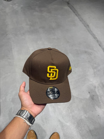 SD BROWN A FRAME HAT