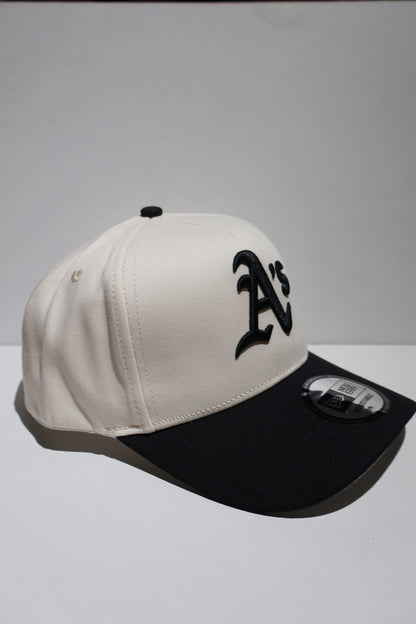 A TWO TONE CREAM BLACK A FRAME