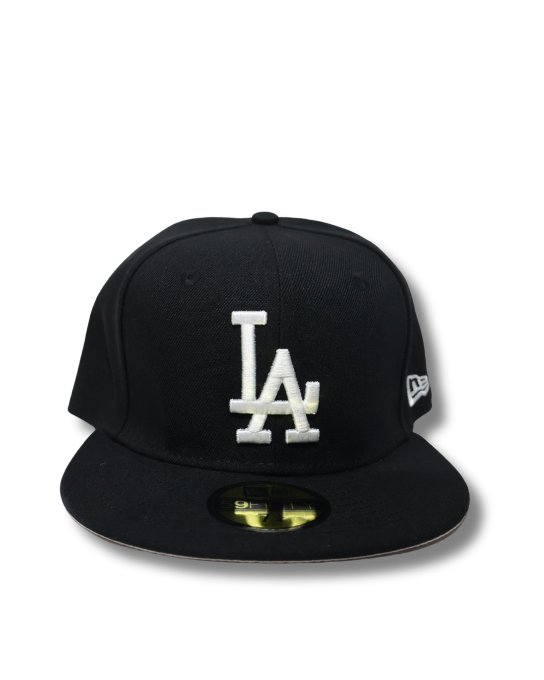 LA PLAIN BLACK FITTED HAT