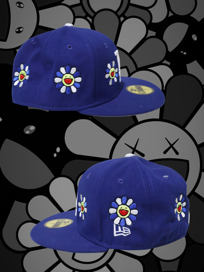 LA MURAKAMI BLUE DODGERS FITTED HAT