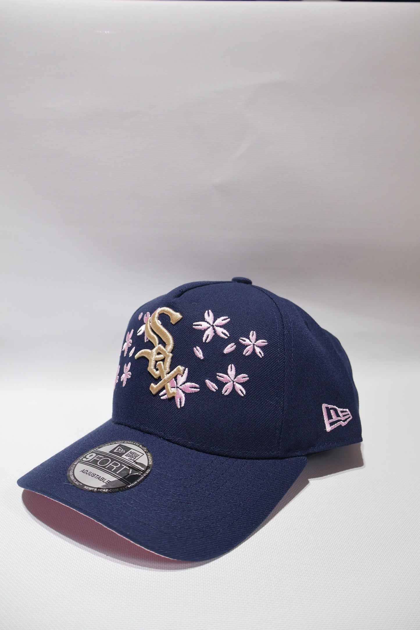 SOX FLORAL NAVY A FRAME HAT