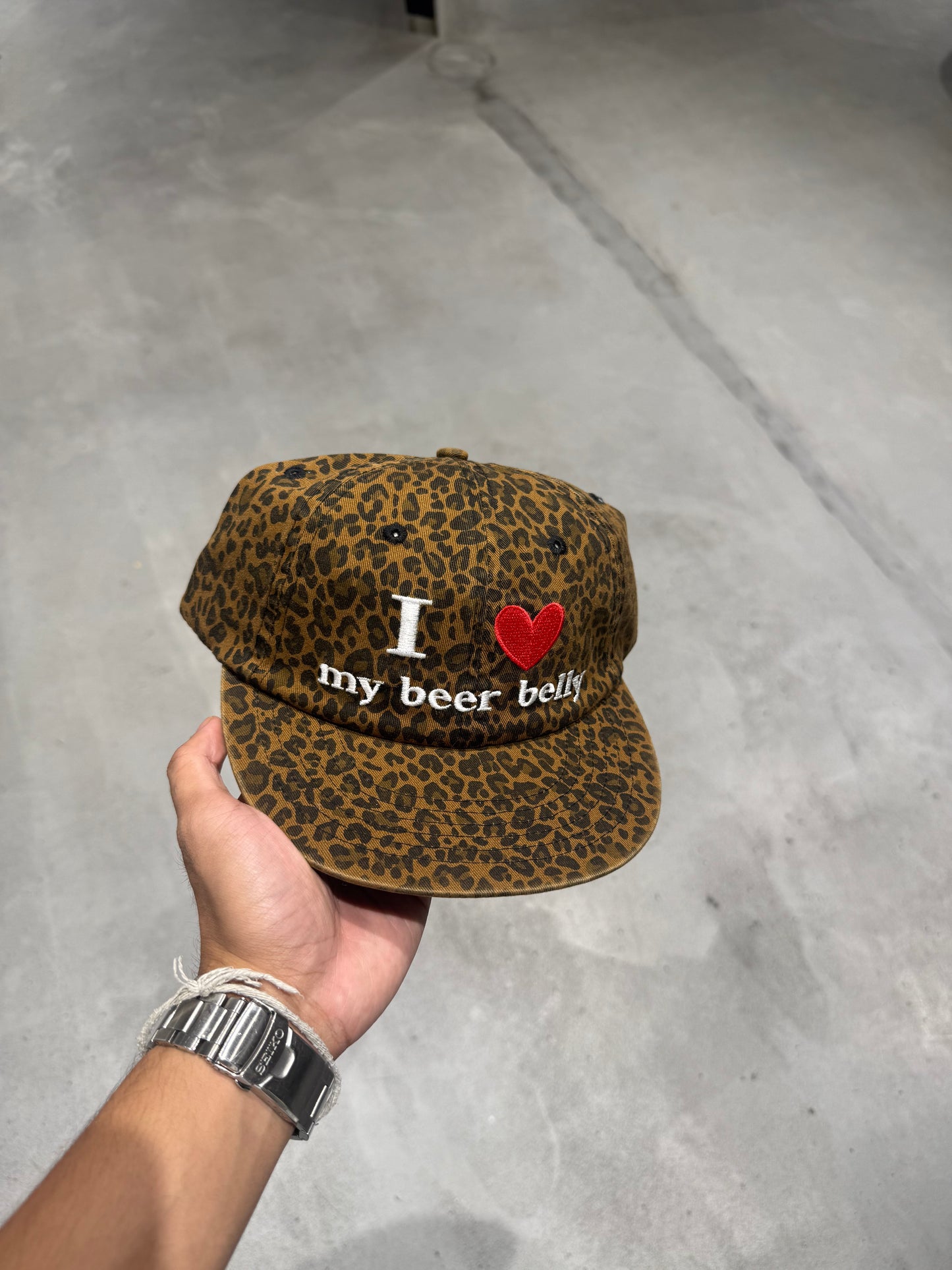 BEER BELLY LEOPARD PANNEL HAT