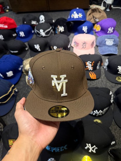 LA INVERTED FITTED BROWN