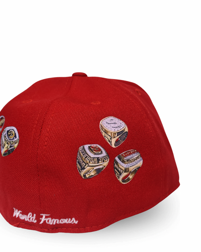SUPREME RINGS BOX LOGO FITTED