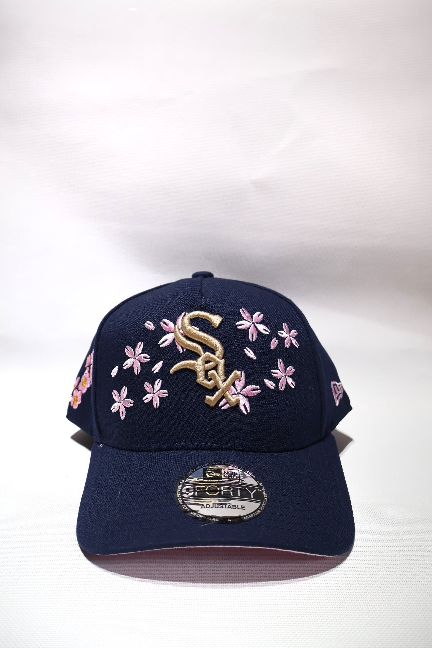 SOX FLORAL NAVY A FRAME HAT