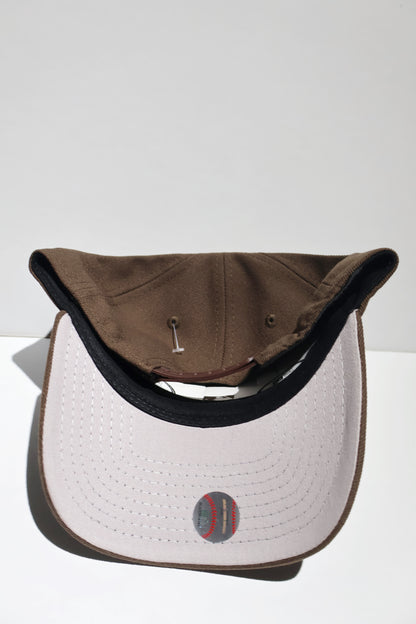 LA BROWN A-FRAME SNAPBACK