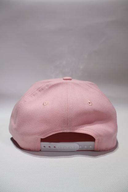 NY LIGHT PINK A FRAME HAT