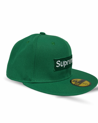 SUPREME RINGS BOX LOGO FITTED