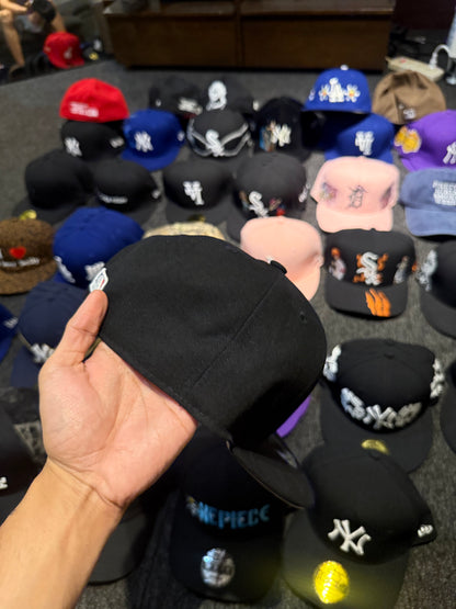 FOG BLACK FITTED HAT