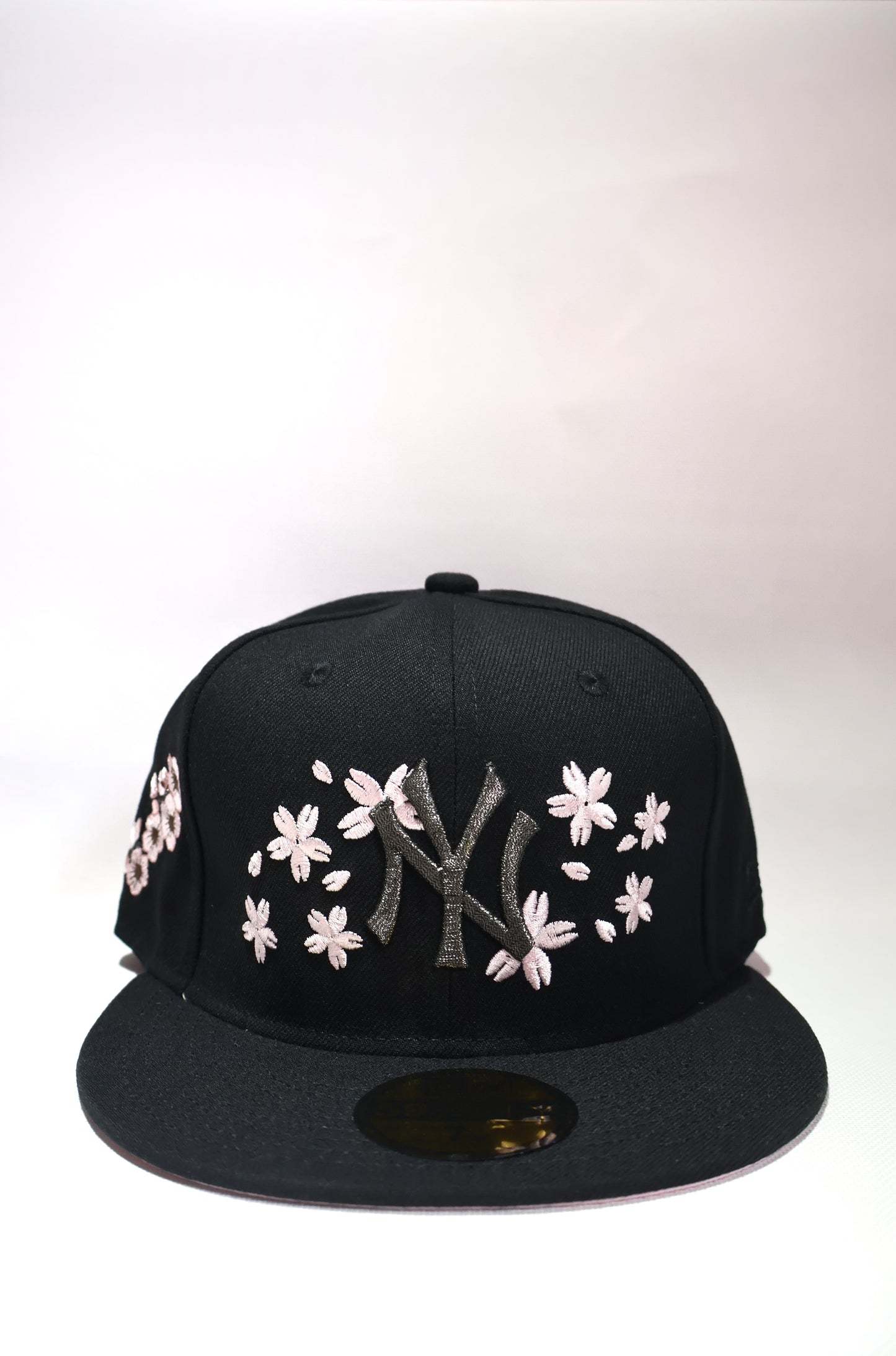 NY SAKURA FLORAL FITTED HAT
