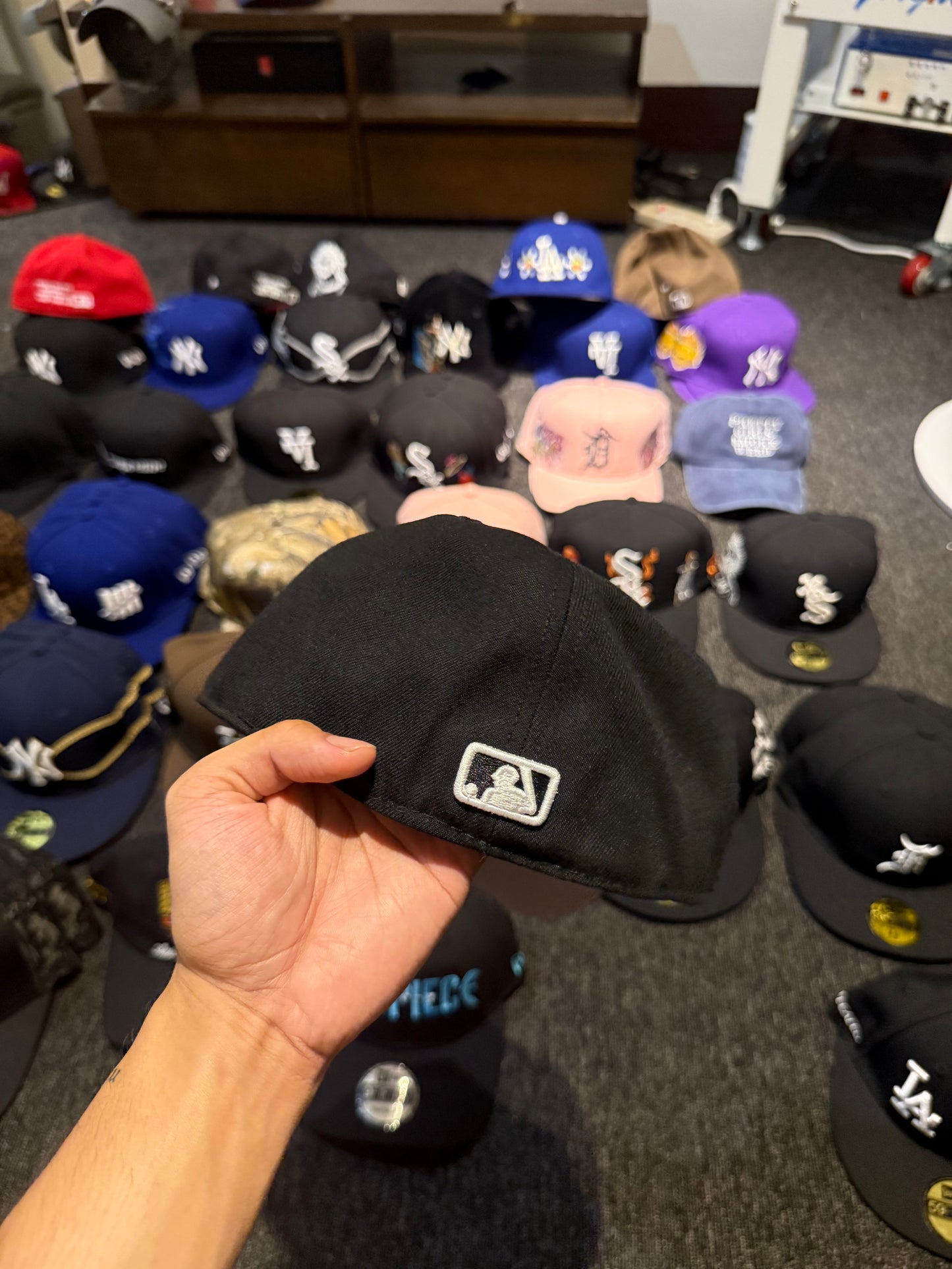 NY A FRAME FITTED HAT 7 3/8