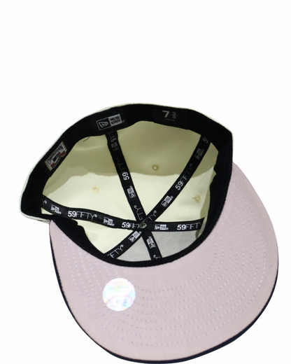 LA CREAM NAVY FITTED