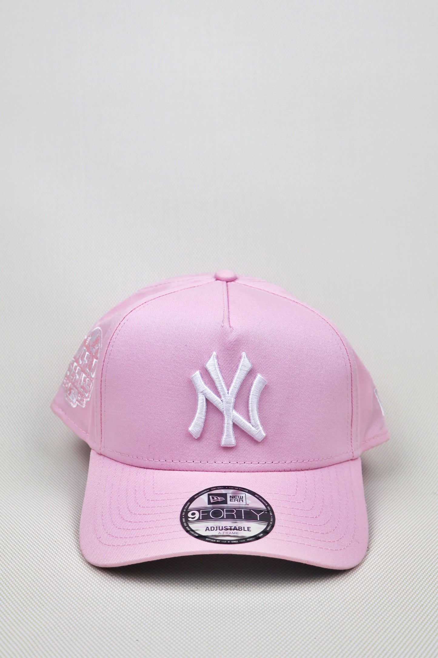 NY 9-FORTY PINK W SIDE PATCH