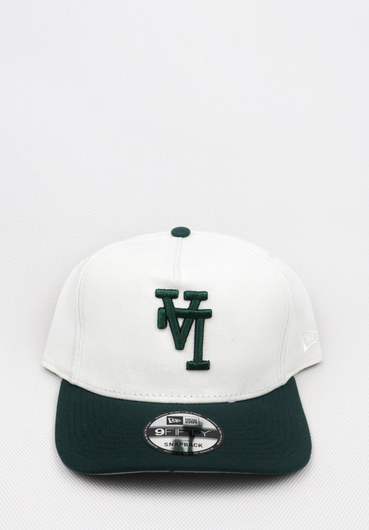 LA TWO TONE REVERSE LOGO GREEN