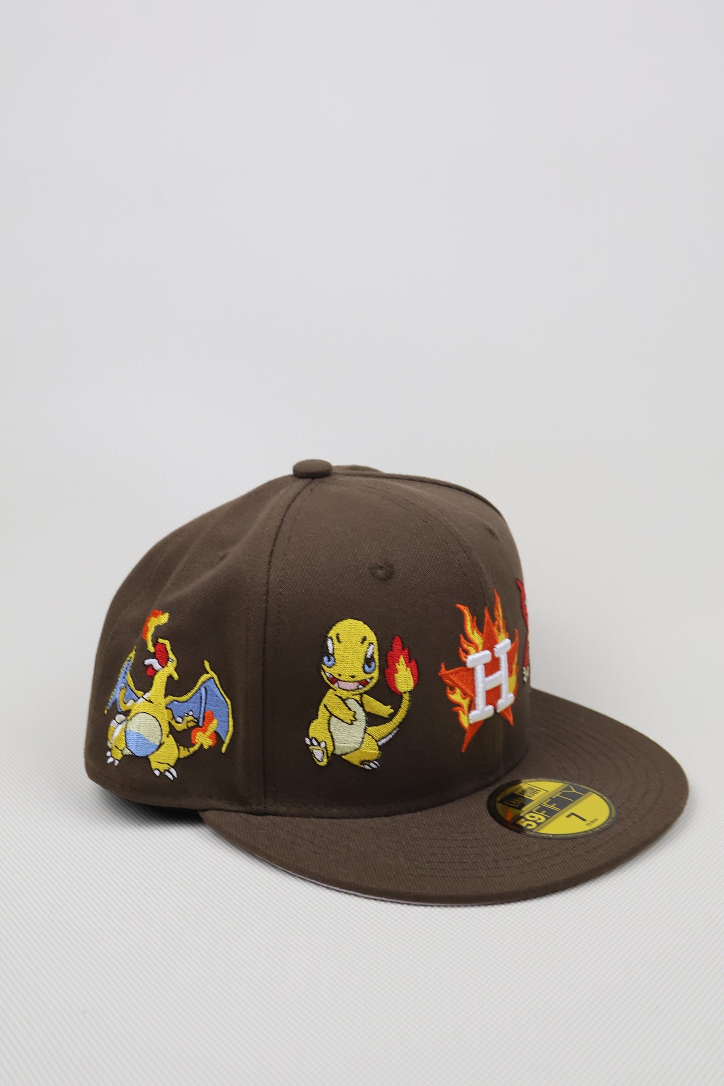 HOUSTON POKEMON FLAMES FITTED