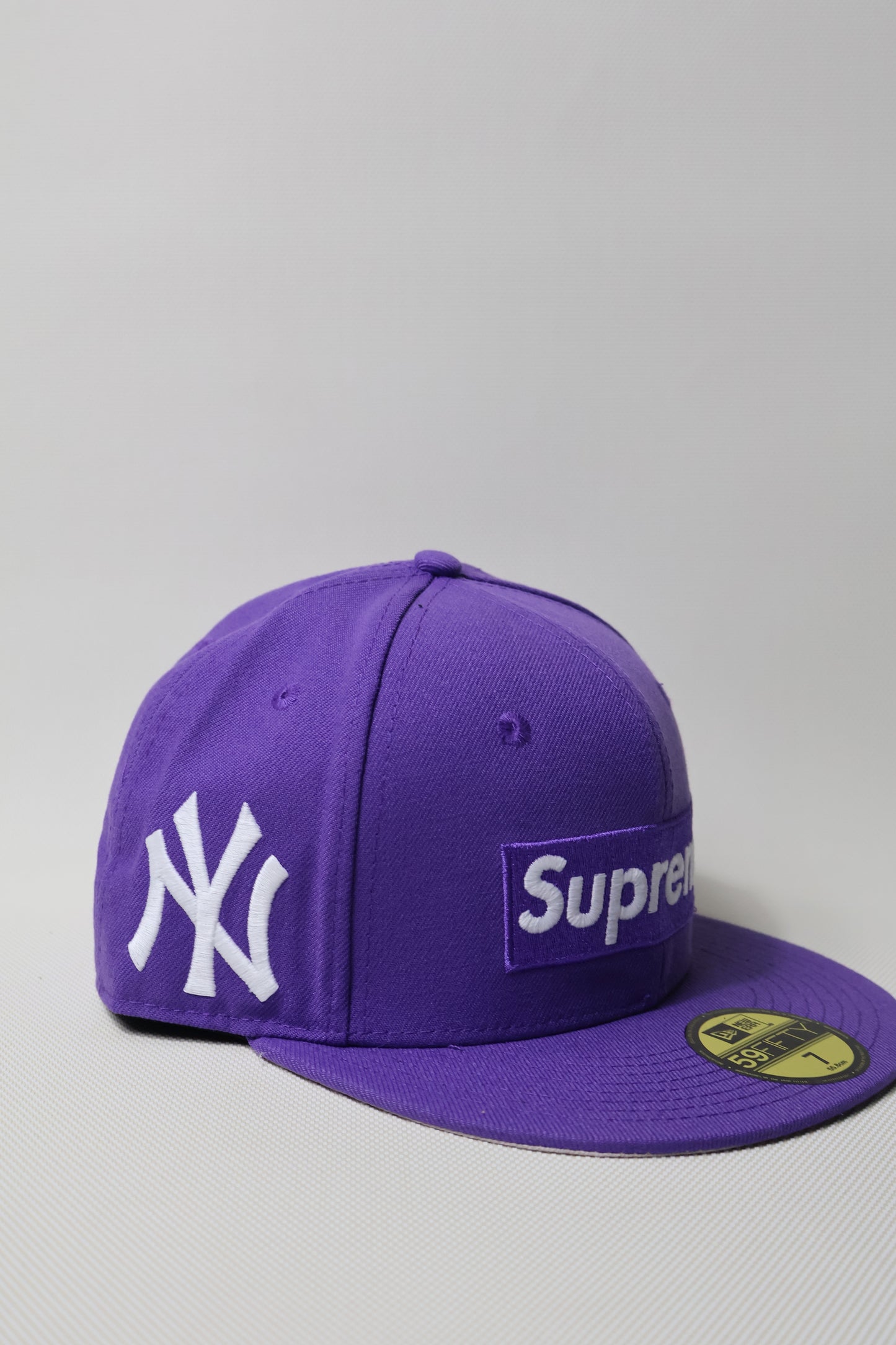 Supreme "NY" Purple Fitted