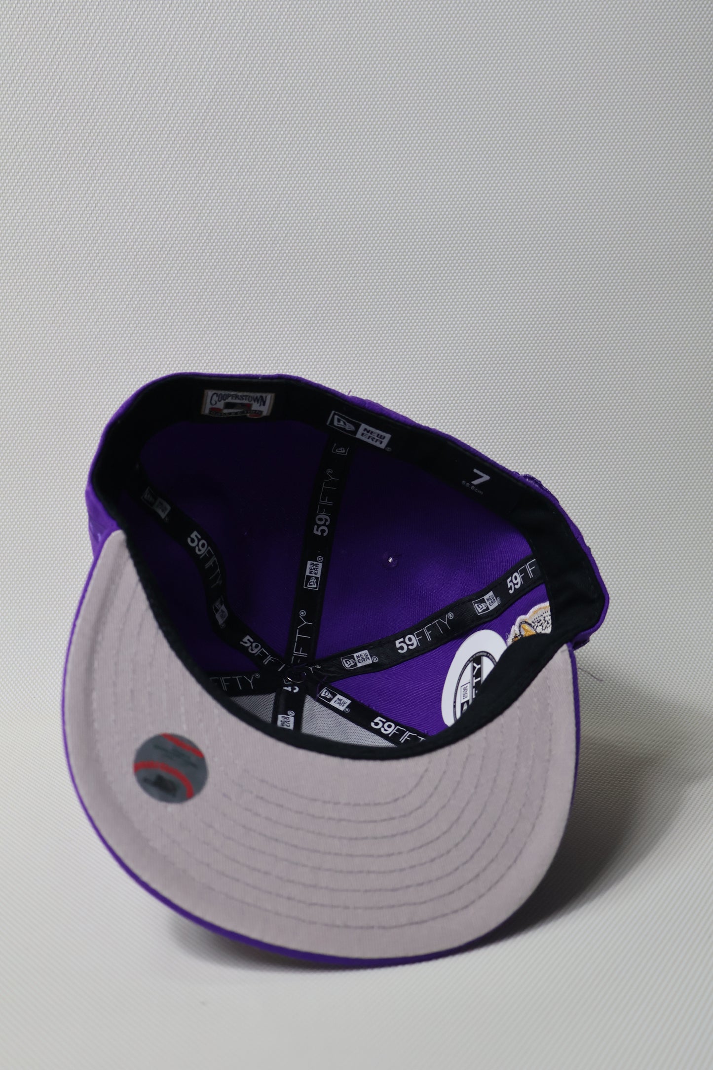 NY FLORAL PURPLE FITTED HAT