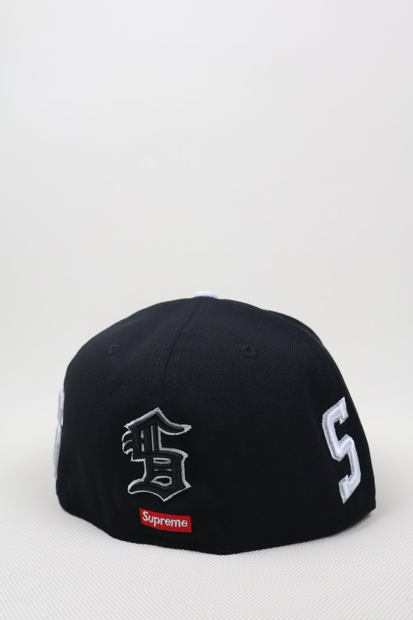 S MULTI PATCH CHRIS BROWN FITTED HAT