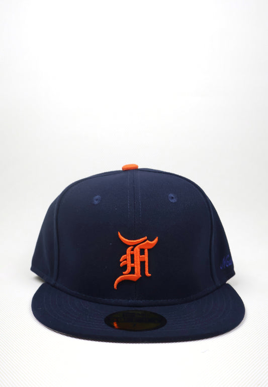 FOG ORANGE LOGO FITTED HAT
