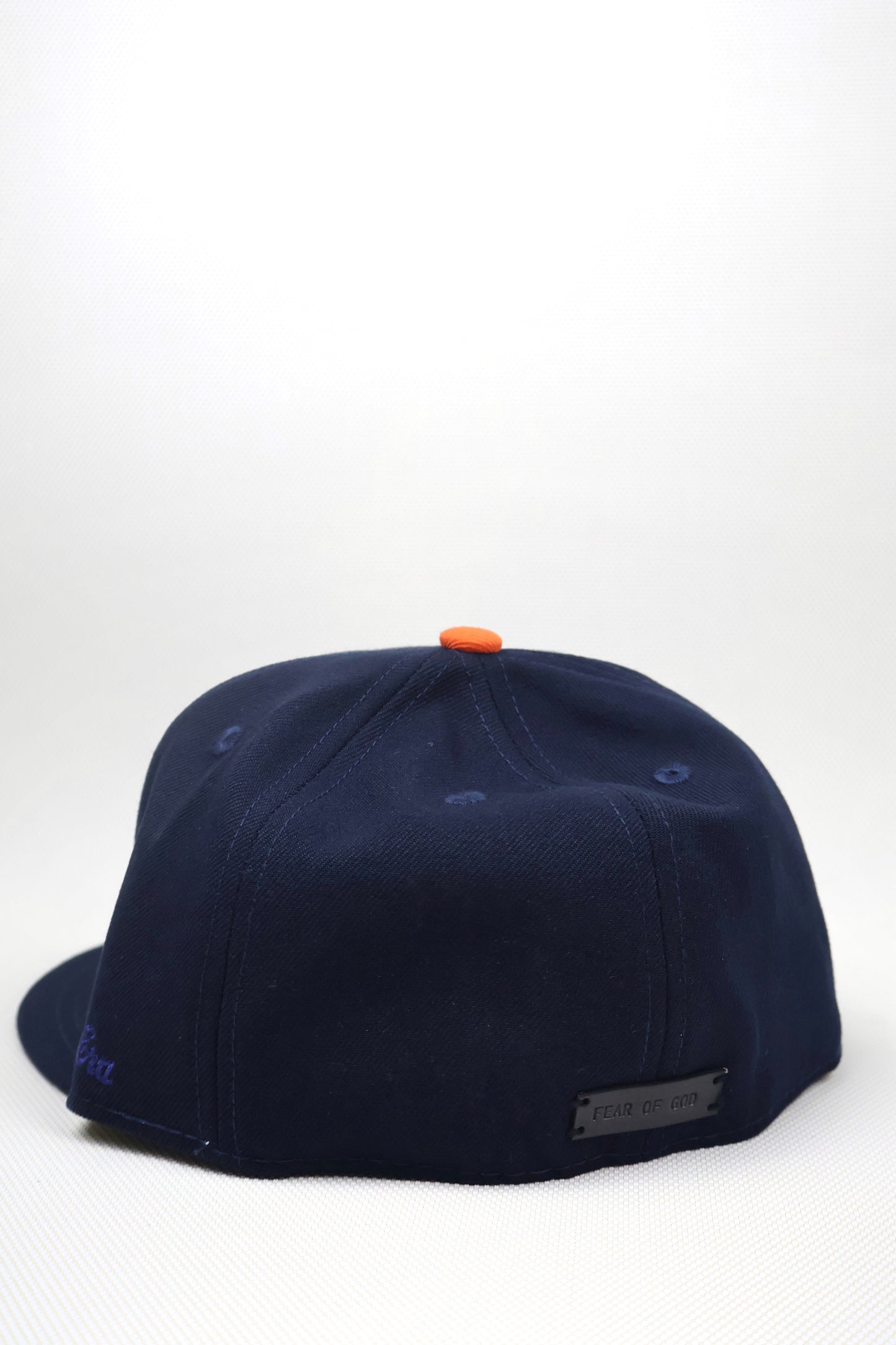 FOG ORANGE LOGO FITTED HAT