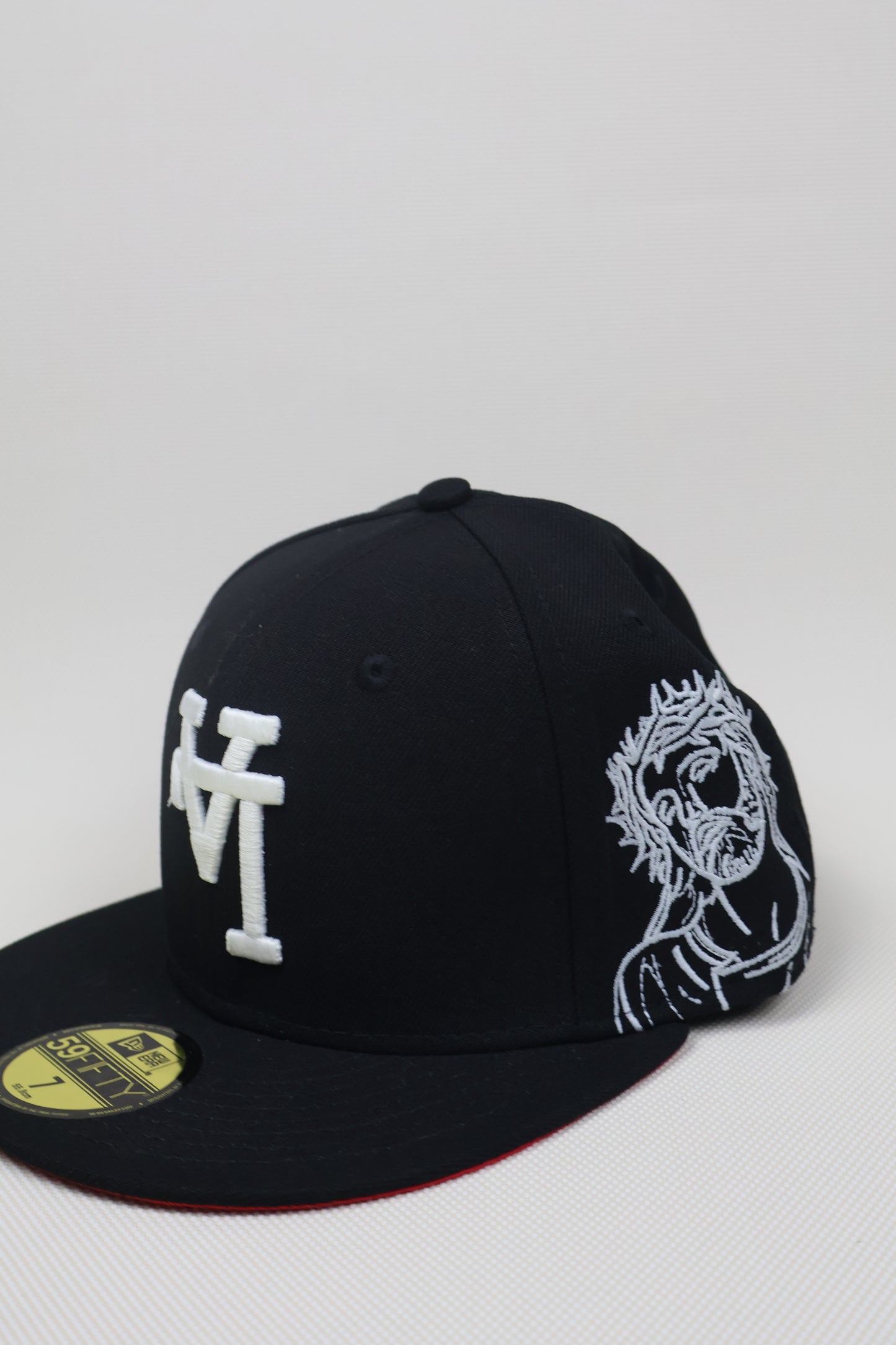 LA REVERSE JESUS FITTED HAT