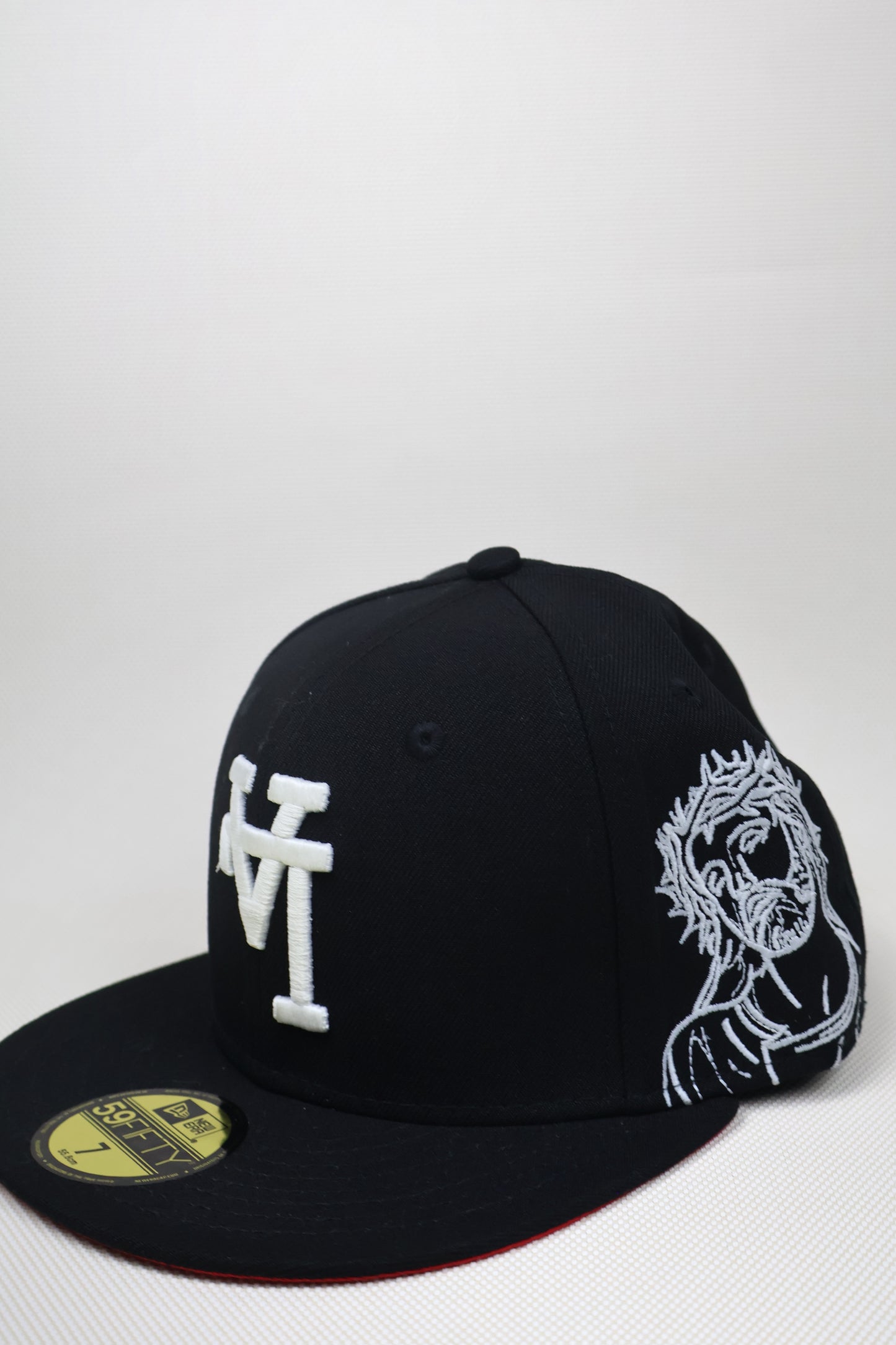 LA REVERSE JESUS FITTED HAT