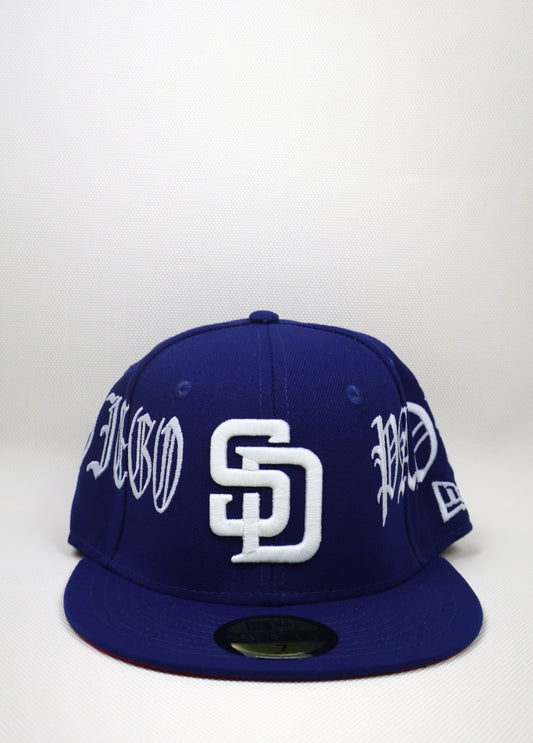 SD BONE PADRES FITTED HAT