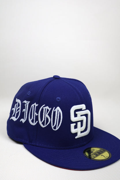 SD BONE PADRES FITTED HAT