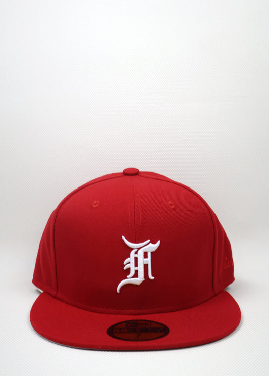 FOG 2025 RED FITTED HAT