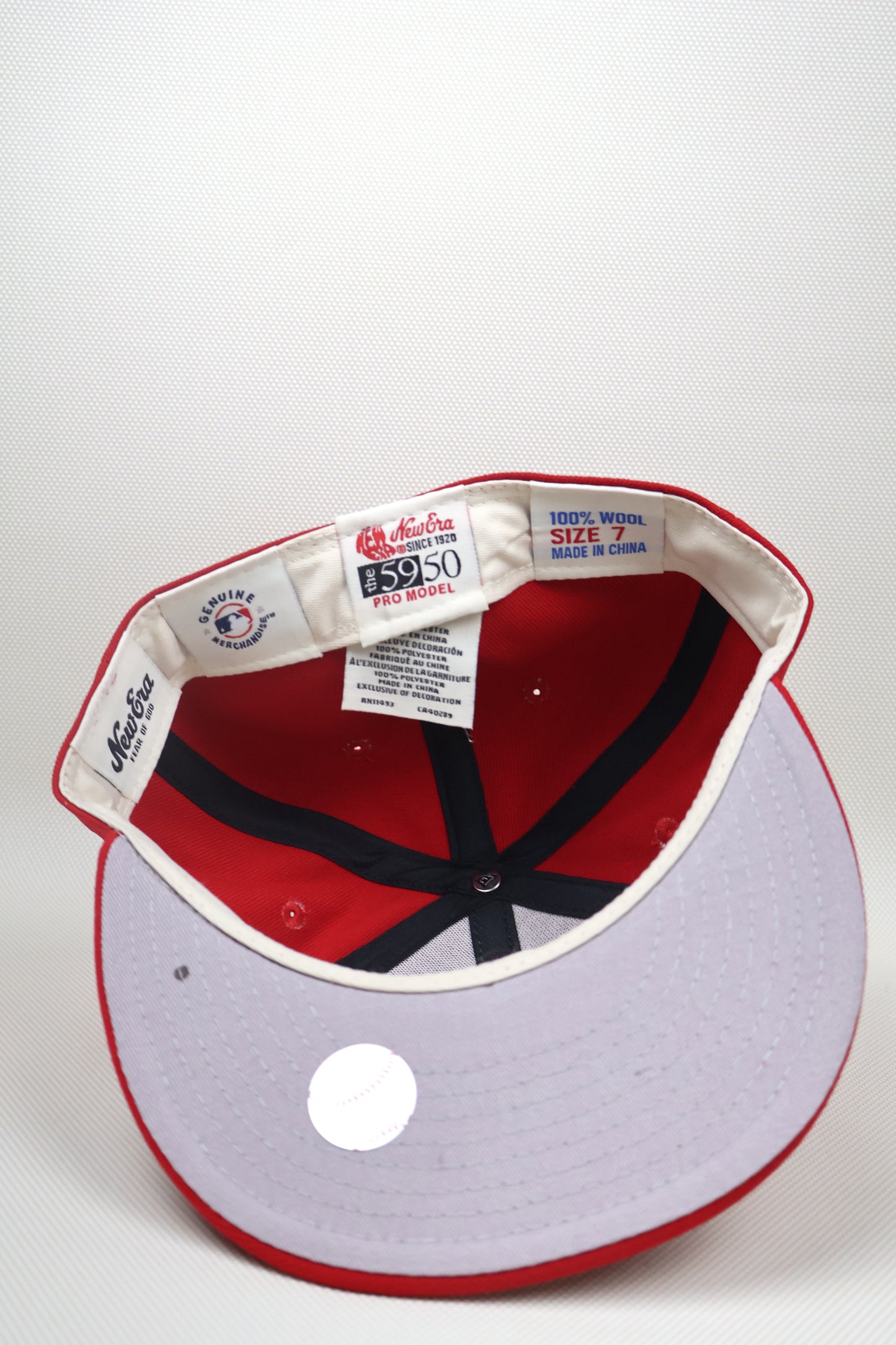 FOG 2025 RED FITTED HAT