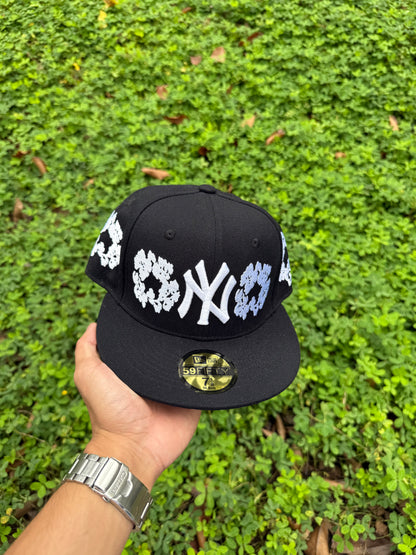 NY DENIM TEARS FITTED HAT