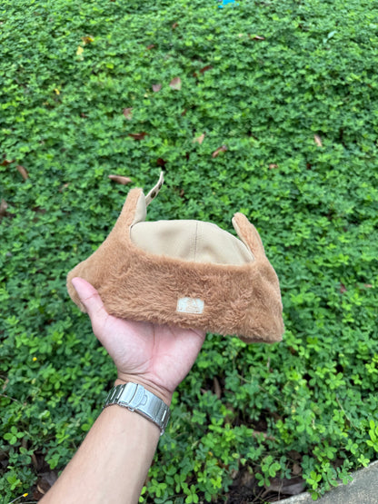 LA BEIGE EARMUFFS FITTED HAT