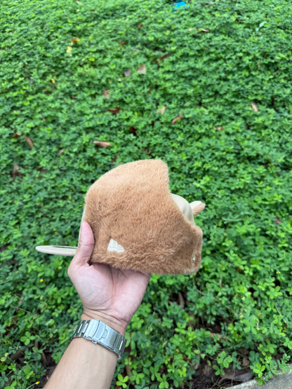 LA BEIGE EARMUFFS FITTED HAT