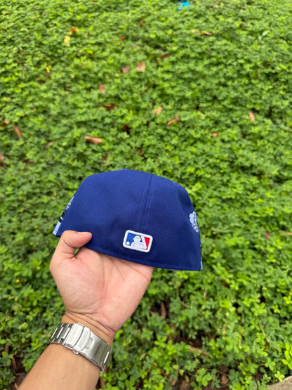 LA WAVES BLUE FITTED HAT