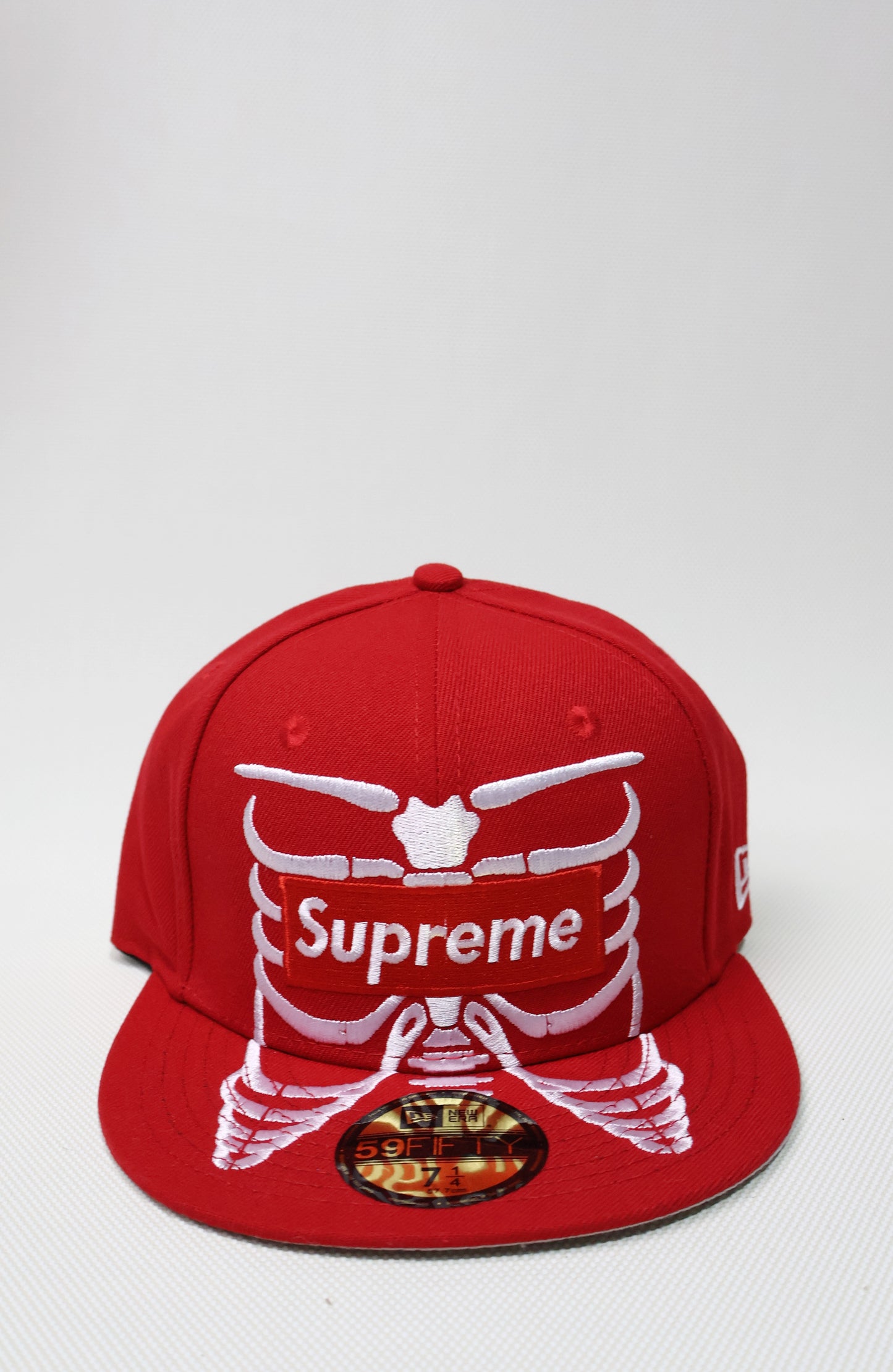 SUPREME BONES FITTED HAT