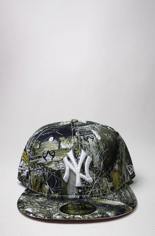 NY REALTREE FITTED HAT W SIDE PATCH