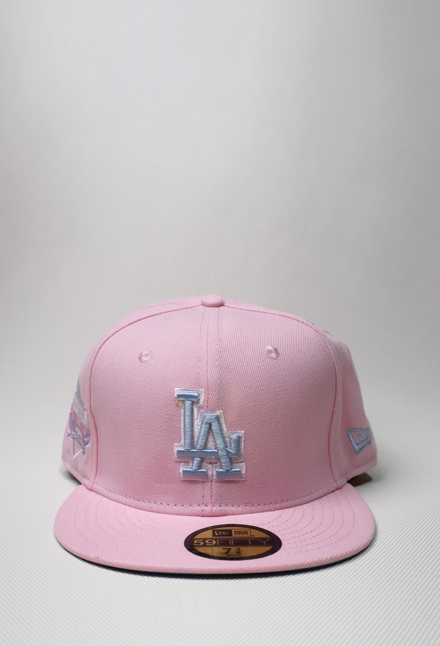 LA PINK FITTED HAT