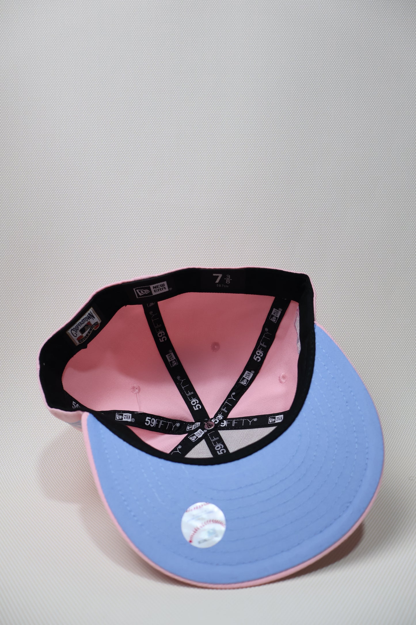 LA PINK FITTED HAT